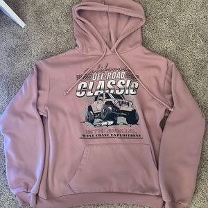 Mauve hoodie